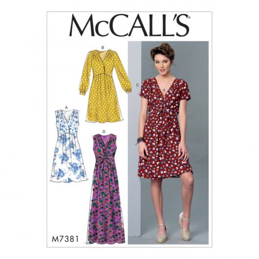 McCalls Paper Sewing Pattern 7381