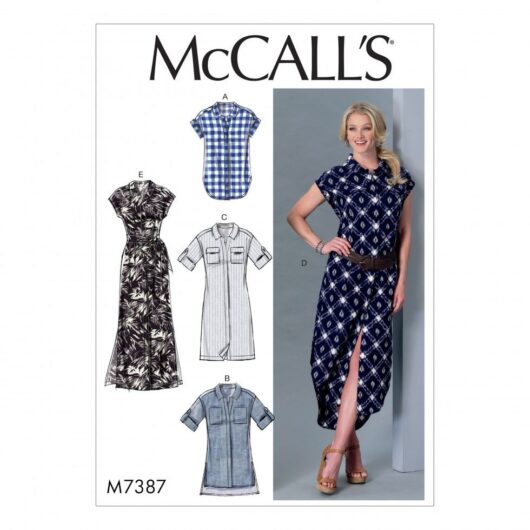 McCalls Paper Sewing Pattern 7387