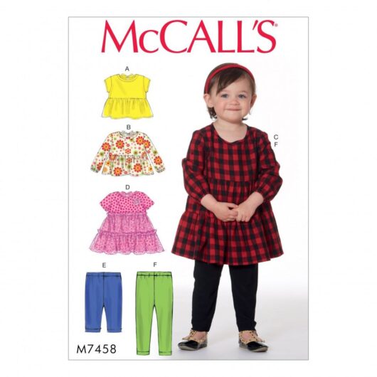 McCalls Paper Sewing Pattern 7458