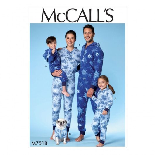 McCalls Paper Sewing Pattern 7518