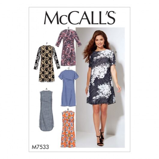 McCalls Paper Sewing Pattern 7533