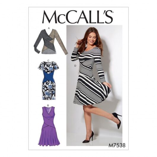 McCalls Paper Sewing Pattern 7538