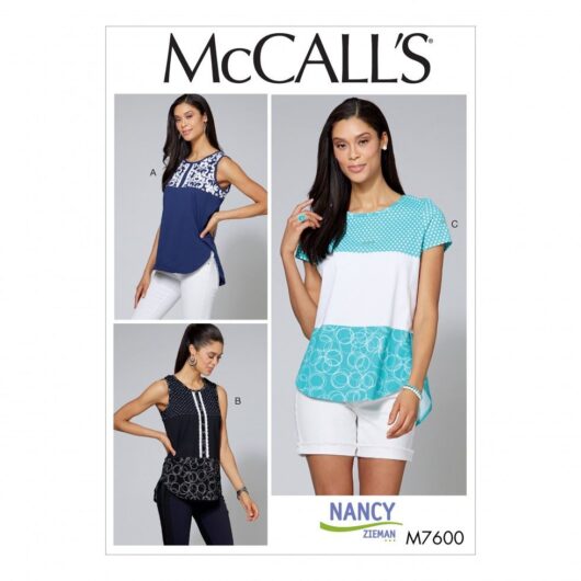 McCalls Paper Sewing Pattern 7600