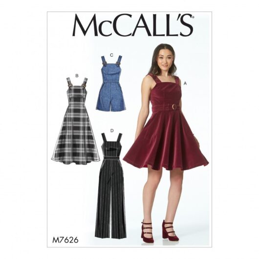McCalls Paper Sewing Pattern 7626