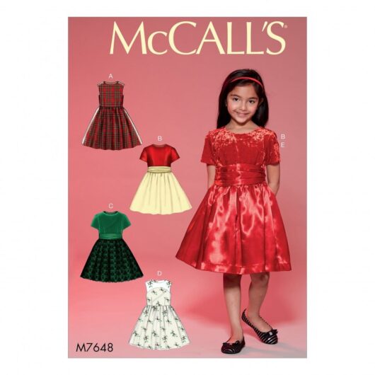 McCalls Paper Sewing Pattern 7648