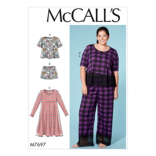 McCalls Paper Sewing Pattern 7697