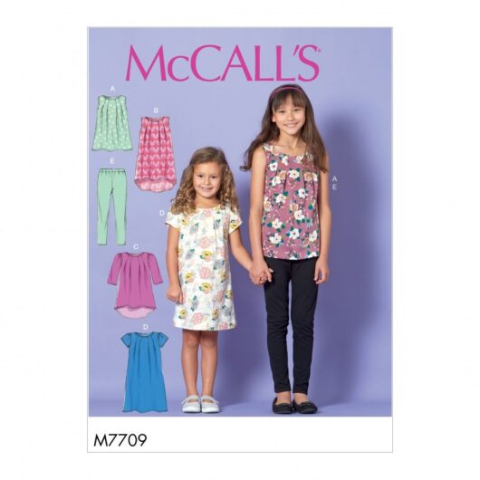McCalls Paper Sewing Pattern 7709