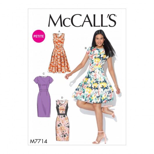 McCalls Paper Sewing Pattern 7714