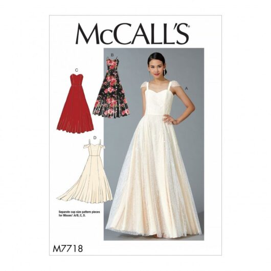McCalls Paper Sewing Pattern 7718