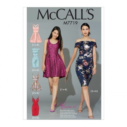 McCalls Paper Sewing Pattern 7719