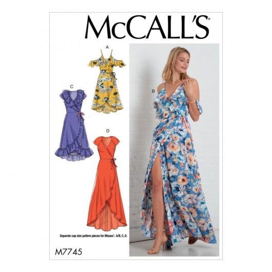 McCalls Paper Sewing Pattern 7745