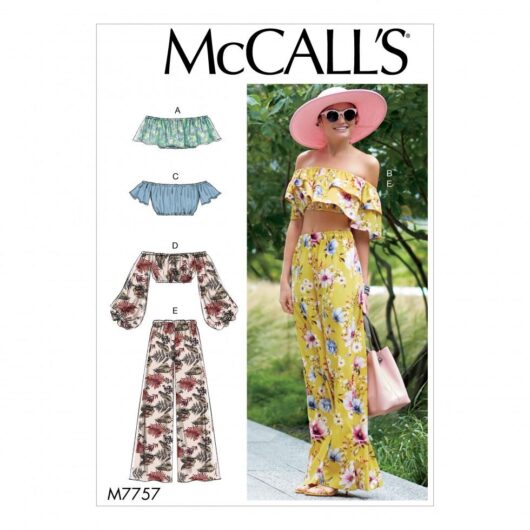 McCalls Paper Sewing Pattern 7757