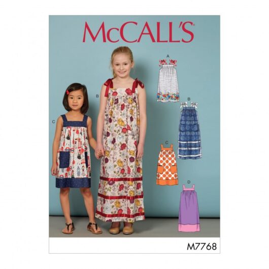 McCalls Paper Sewing Pattern 7768