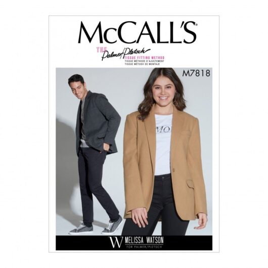 McCalls Paper Sewing Pattern 7818