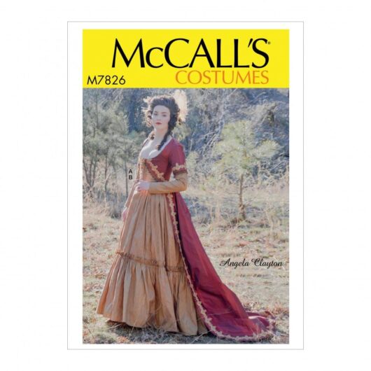 McCalls Paper Sewing Pattern 7826