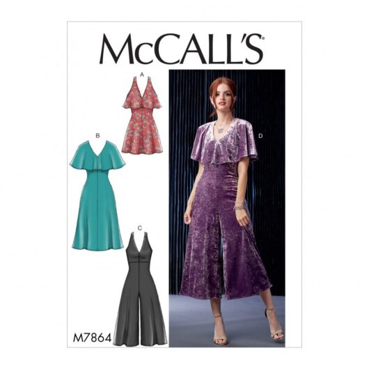 McCalls Paper Sewing Pattern 7864