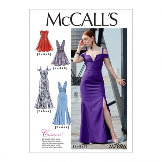 McCalls Paper Sewing Pattern 7896