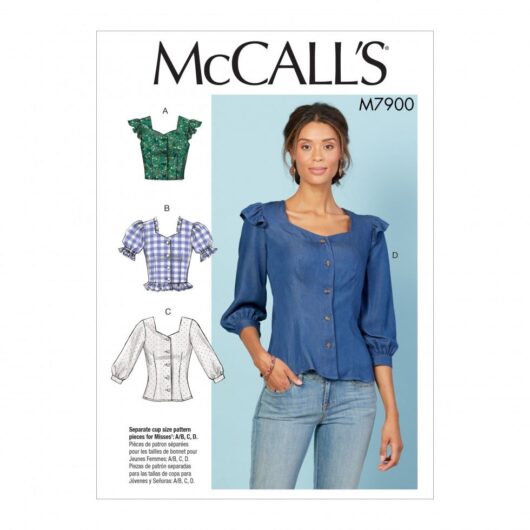 McCalls Paper Sewing Pattern 7900