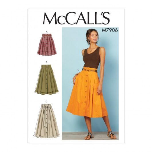 McCalls Paper Sewing Pattern 7906