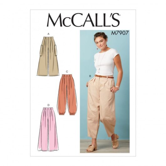 McCalls Paper Sewing Pattern 7907