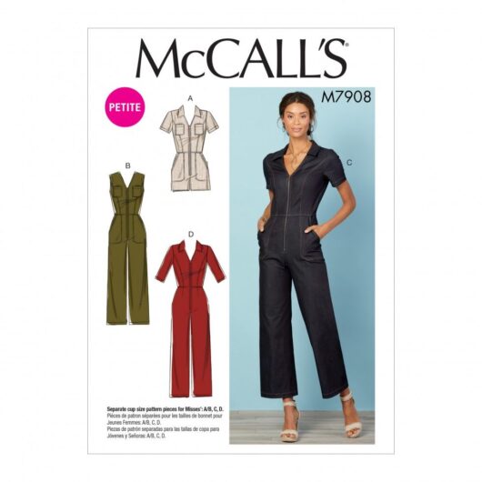 McCalls Paper Sewing Pattern 7908