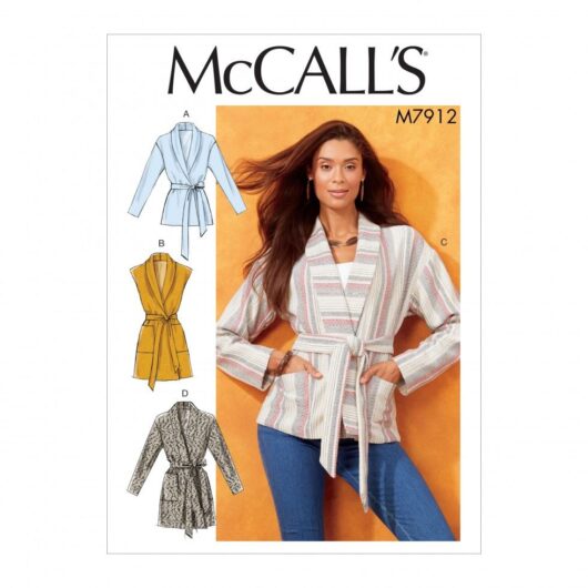 McCalls Paper Sewing Pattern 7912