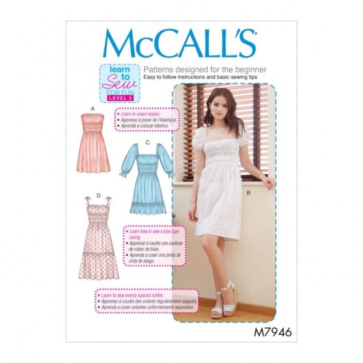 McCalls Paper Sewing Pattern 7946