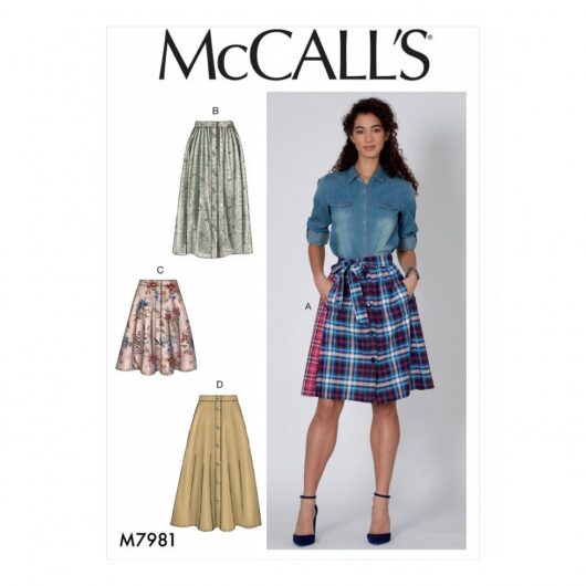 McCalls Paper Sewing Pattern 7981