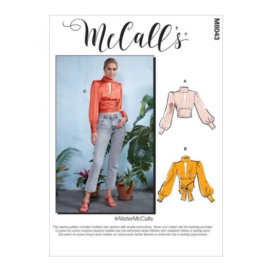 McCalls Paper Sewing Pattern 8043