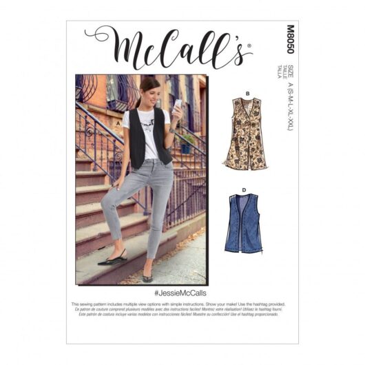 McCalls Paper Sewing Pattern 8050