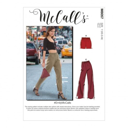 McCalls Paper Sewing Pattern 8057