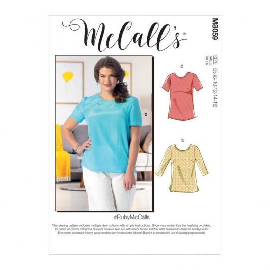 McCalls Paper Sewing Pattern 8059