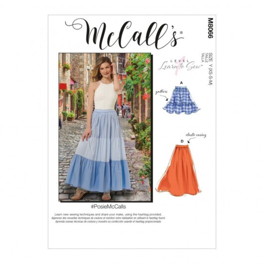 McCalls Paper Sewing Pattern 8066