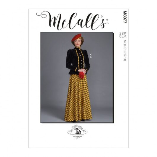 McCalls Paper Sewing Pattern 8077