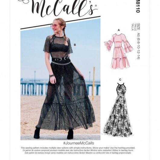 McCalls Paper Sewing Pattern 8110