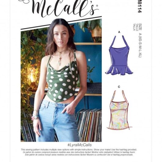McCalls Paper Sewing Pattern 8114