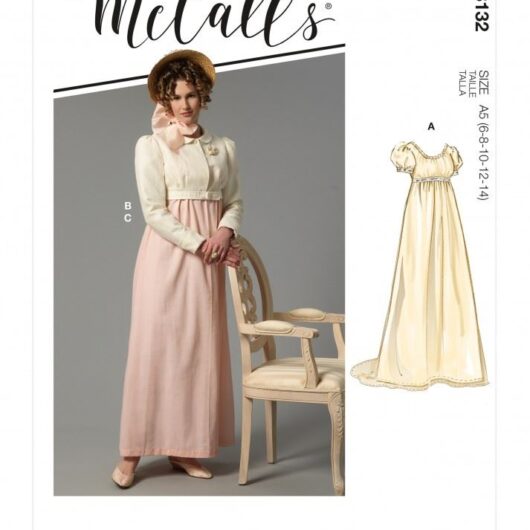 McCalls Paper Sewing Pattern 8132