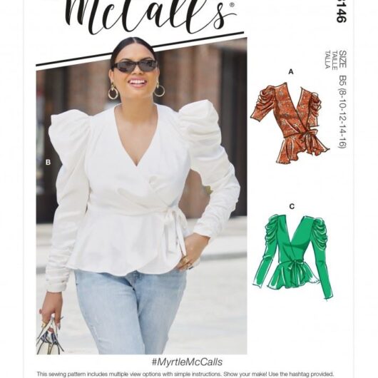 McCalls Paper Sewing Pattern 8146