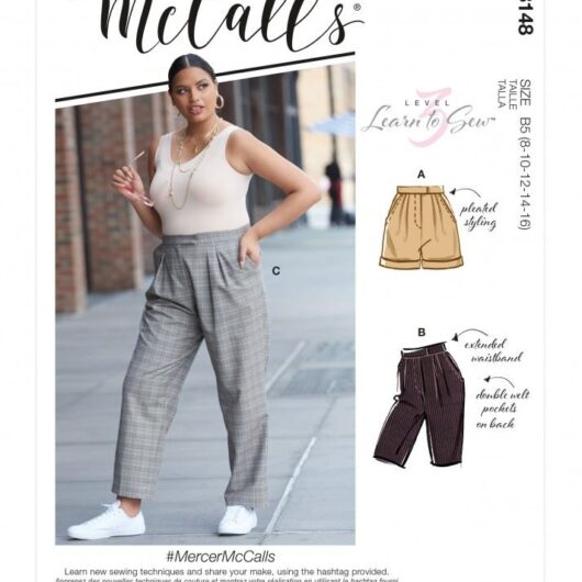McCalls Paper Sewing Pattern 8148