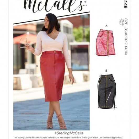 McCalls Paper Sewing Pattern 8149
