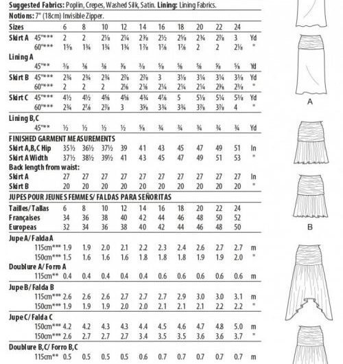 McCalls Paper Sewing Pattern 8151