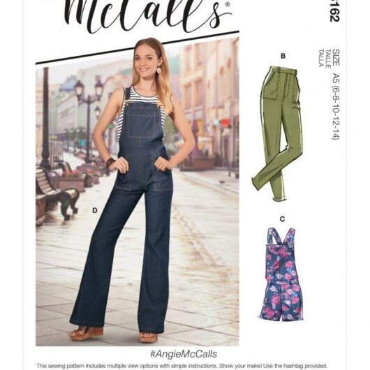 McCalls Paper Sewing Pattern 8162