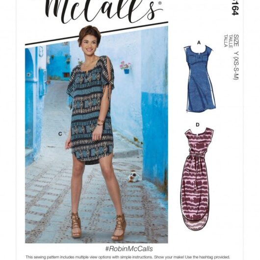 McCalls Paper Sewing Pattern 8164