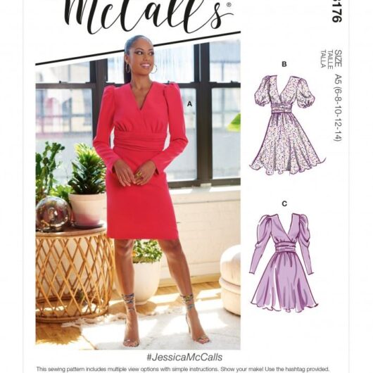 McCalls Paper Sewing Pattern 8176