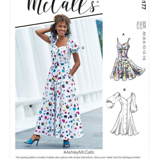 McCalls Paper Sewing Pattern 8177
