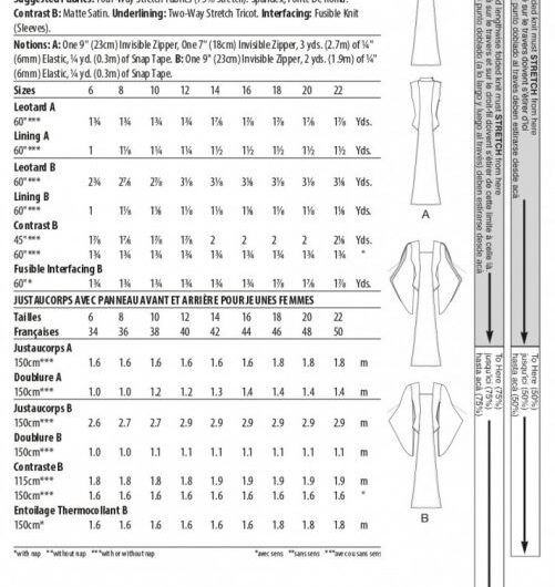 McCalls Paper Sewing Pattern 8187