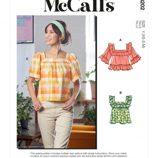 McCalls Paper Sewing Pattern 8202