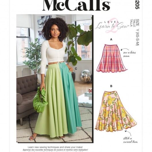 McCalls Paper Sewing Pattern 8205