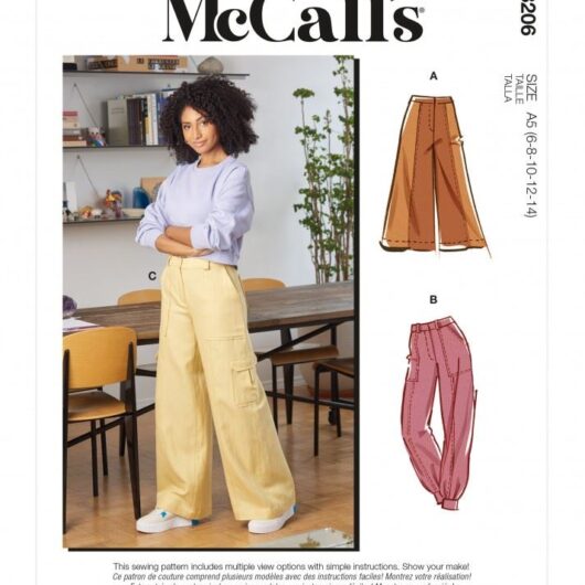 McCalls Paper Sewing Pattern 8206