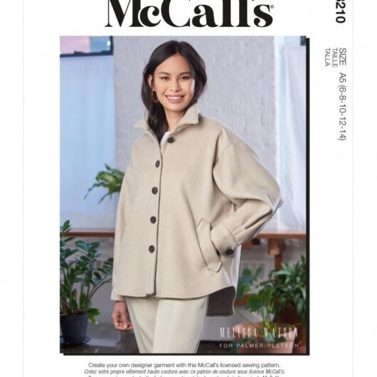 McCalls Paper Sewing Pattern 8210